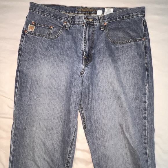 Cinch White Label Jeans Size 36X36 Blue Denim Straight Western Cowboy MB93034002 - Picture 2 of 16